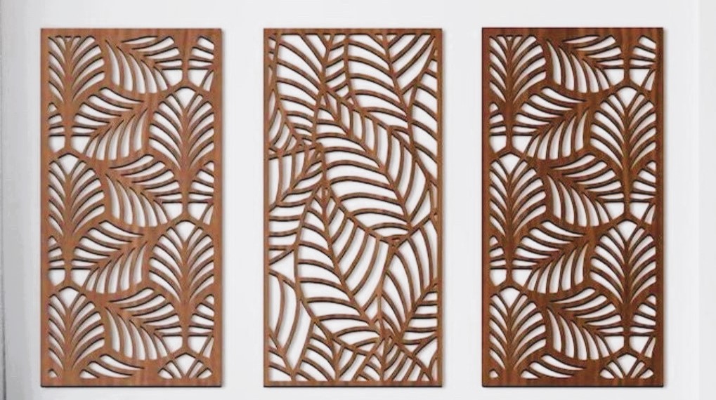 Decorative Leaf Wall Panels | Anleo Laser Creations Decorative Leaf Wall Panels - Image 2