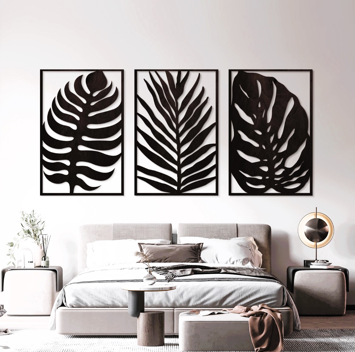 Monstera Wall Art | Anleo Laser Creations Tropical Wall Art Leaves