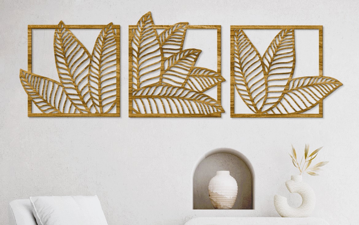 Lemon Leaf Wall Art | Anleo Laser Creations Lemon Leaf Wall Art - Image 2