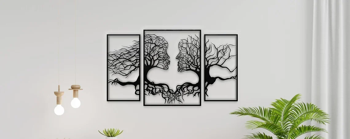 Face Tree Wall Art | Anleo Laser Creations Tree Face Wall Art