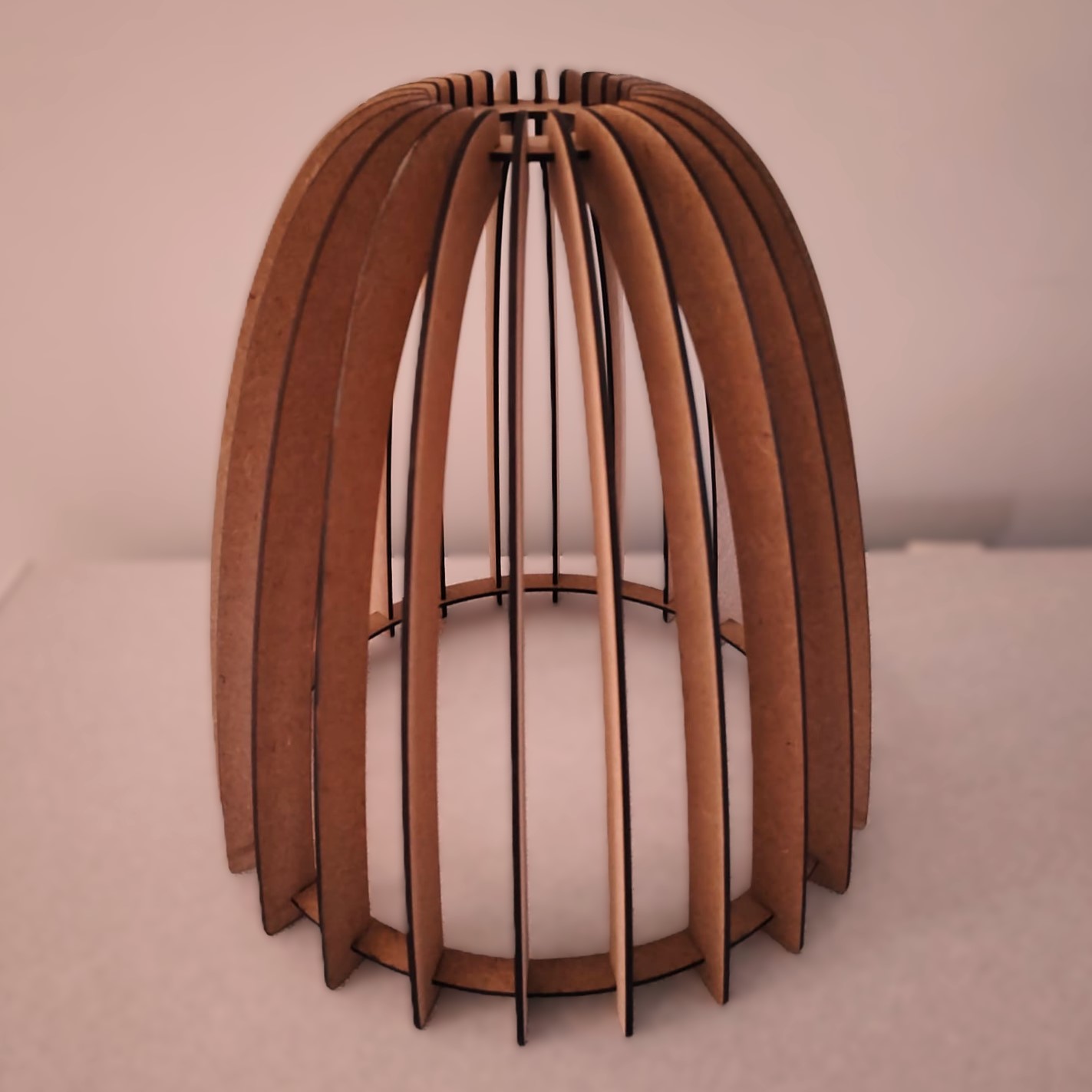 Basket Pendant Lamp | Anleo Laser Creations Basket Pendant Lamp