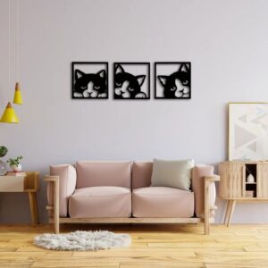 Whisker Wonders Cat Wall Art