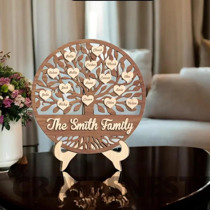 Family Tree | Anleo Laser Creations Family Tree - Image 2