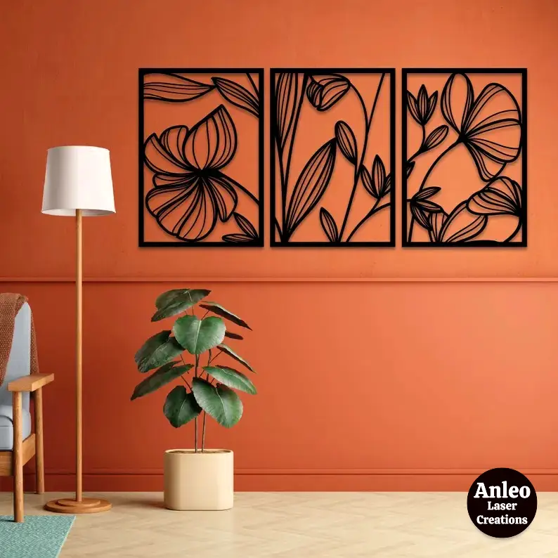 Flower Power Decor | Anleo Laser Creations Flower Power Decor