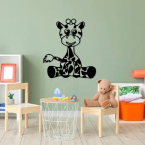 Giraffe Buddy Wall Art
