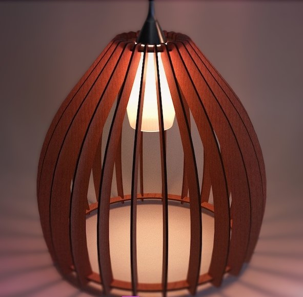 Lucia Lampshade | Anleo Laser Creations Lucia Lampshade