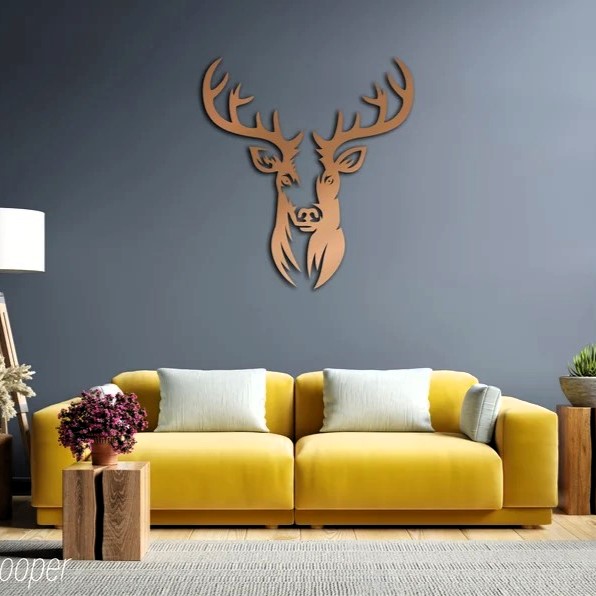 Majestic Buck Wall Art | Anleo Laser Creations Majestic Buck Wall Art