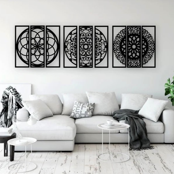 Stunning Mandala Wall Art | Anleo Laser Creations Stunning Mandala Wall Art