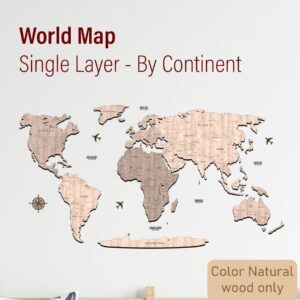 World Map Wall Art