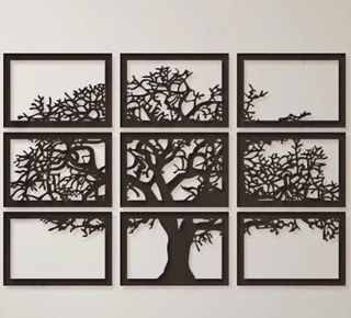 Large Tree of Life Wall Art | Anleo Laser Creations Large Tree of Life Wall Art