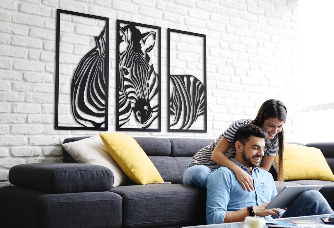 Black and White Beauty Wall Art | Anleo Laser Creations Black and White Beauty Wall Art