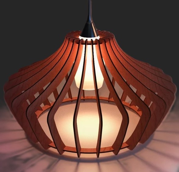 Merlo Lamp | Anleo Laser Creations Merlo Lamp