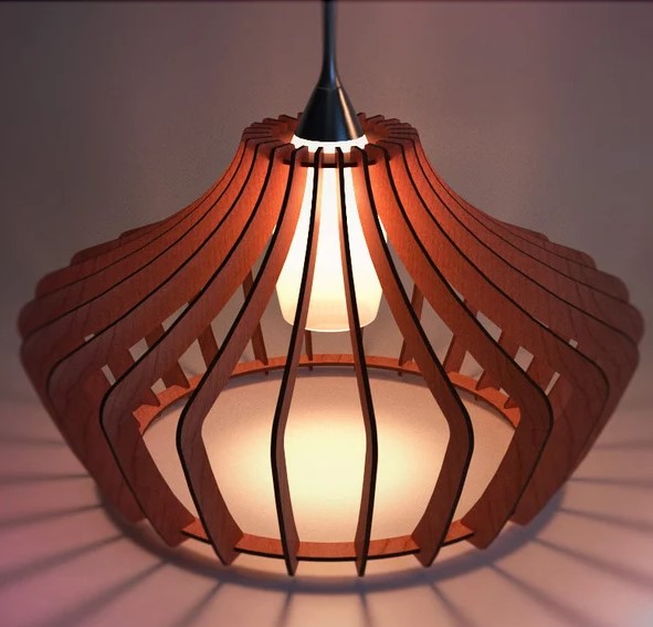 Merlo Lamp | Anleo Laser Creations Merlo Lamp