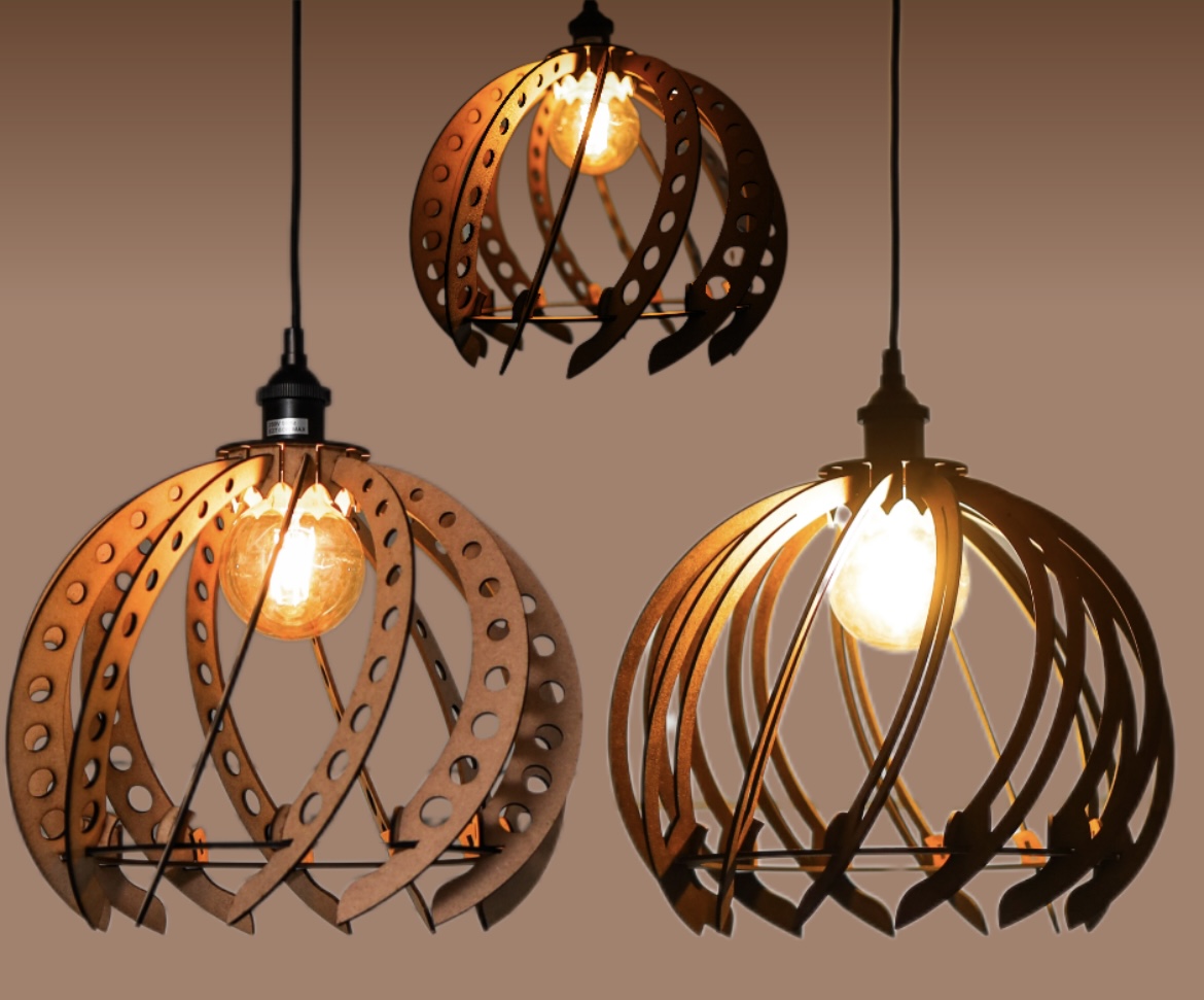 Modern Lamp 002 | Anleo Laser Creations Modern Lamp 002