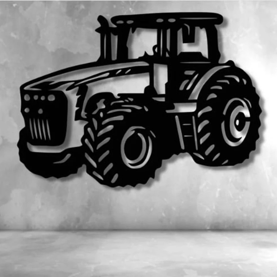 Tractor Wall Art | Anleo Laser Creations Tractor Wall Art